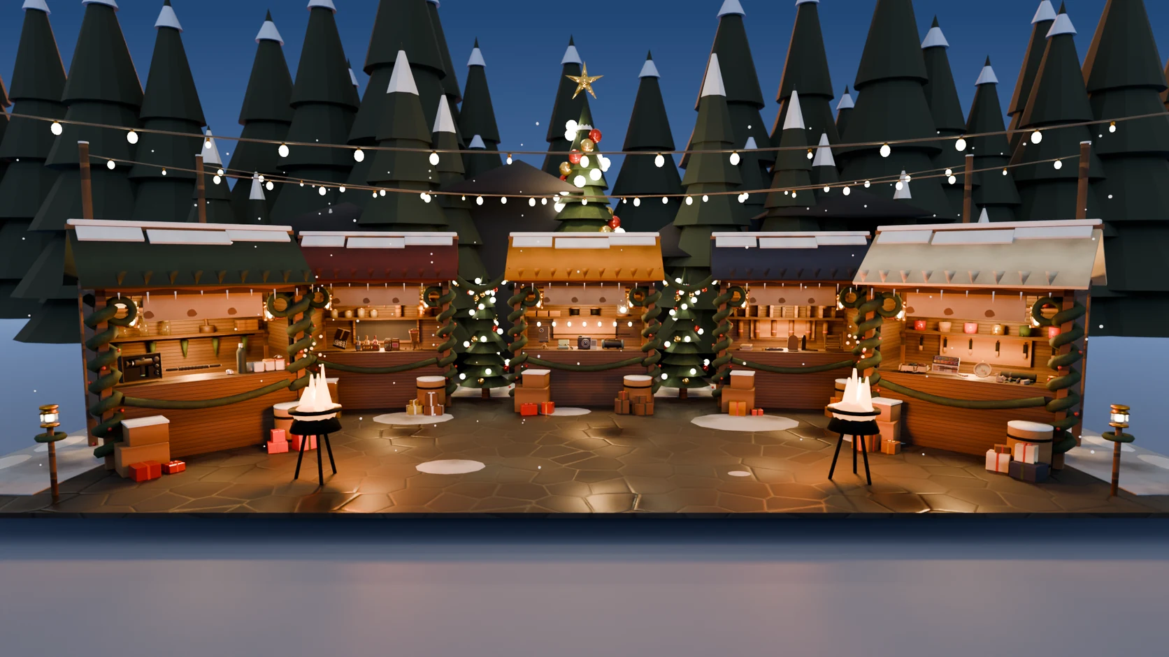 The Christmas Market showroom